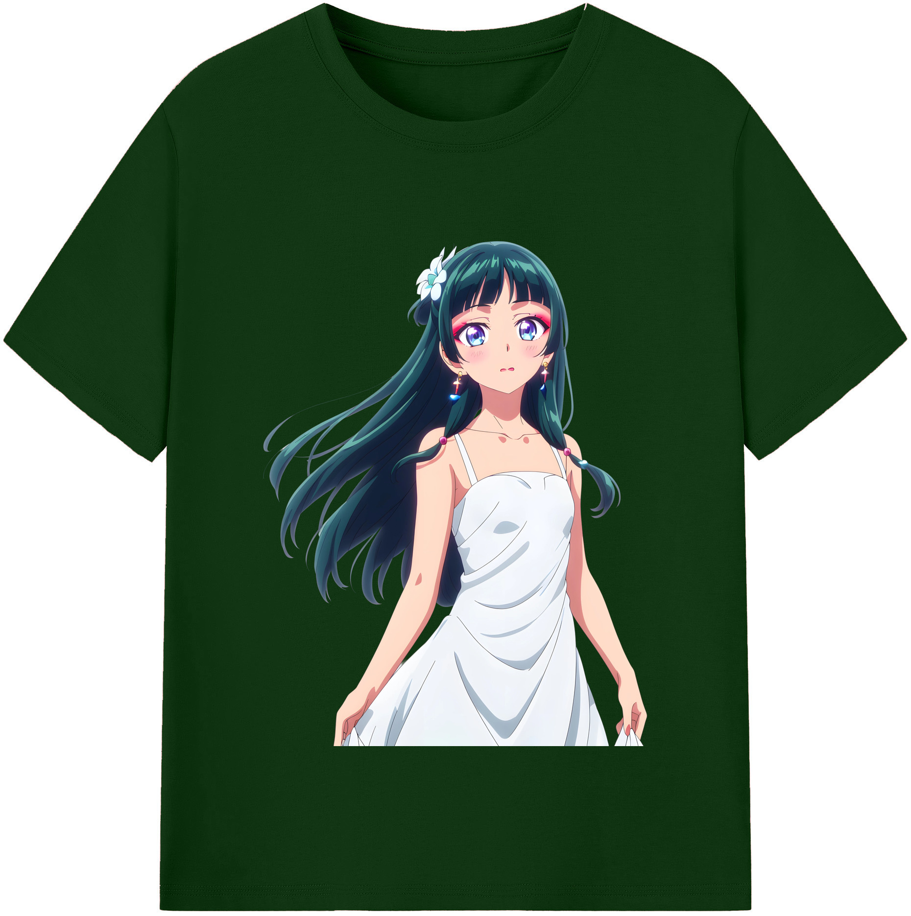 （画像用） 薬屋のひとりごと The Apothecary Diaries 綿100％半袖Tシャツ（フロントプリント）
